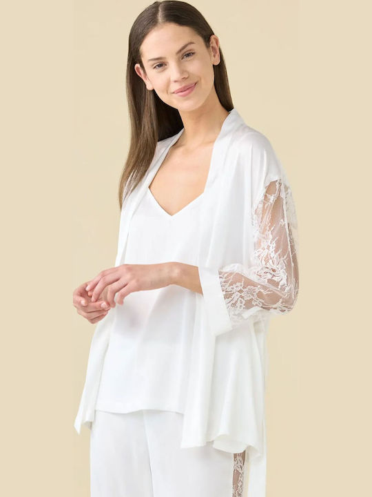 Noidinotte Summer Women's Pyjama Set Ivory