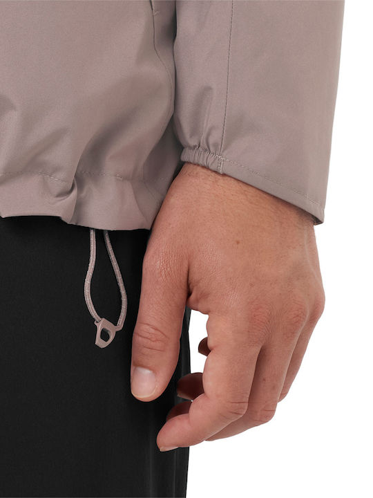 2 L Herren Jacken Wasserdicht Braune
