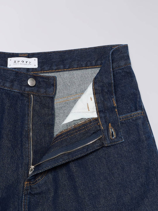 Ανδρική Βερμούδα Blue/dark Marble Wash