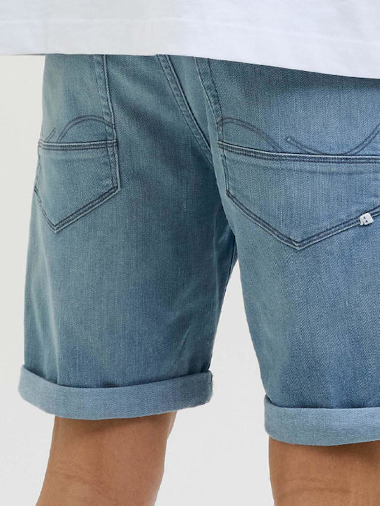 Jjirick Men's Denim Light Blue Bermuda Shorts