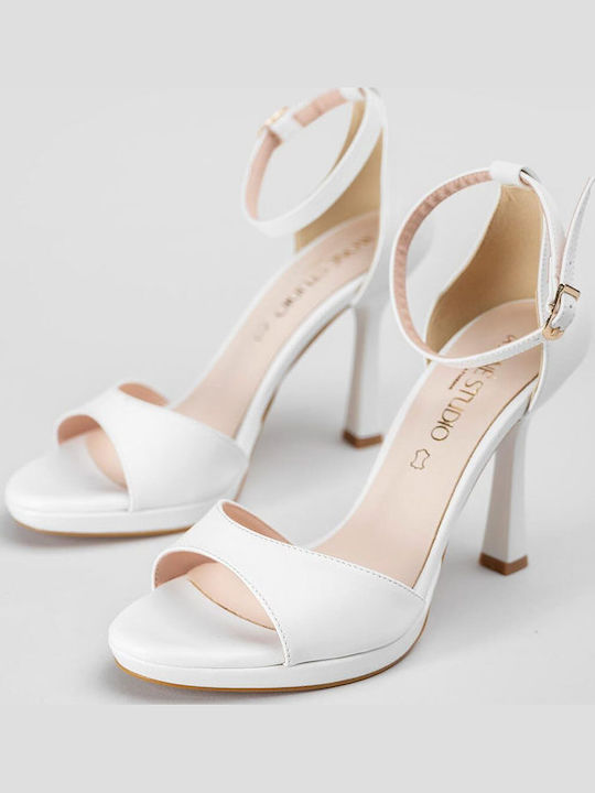 Damen Sandalen Weiß