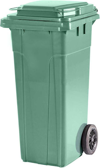 Κάδος Απορριμμάτων Πράσινο 120l
