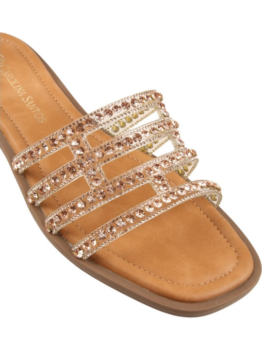 Women's Flat Sandals Rose Gold