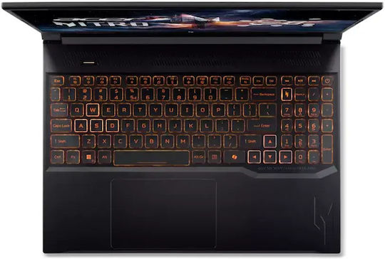 Acer Nitro V16 AI 16" IPS FHD+ 180Hz (Ryzen AI 300 Series-7 350/32GB/1TB SSD + 500GB SSD/GeForce RTX 5050/Windows 11 Pro) (Международен английски език клавиатура)