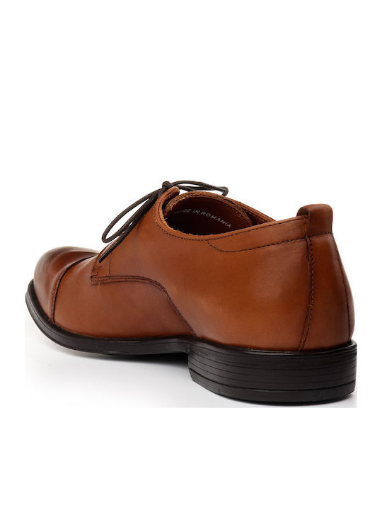 Herren Schuhe Leder Tabac Braun