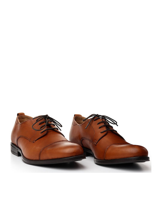 Herren Schuhe Leder Tabac Braun
