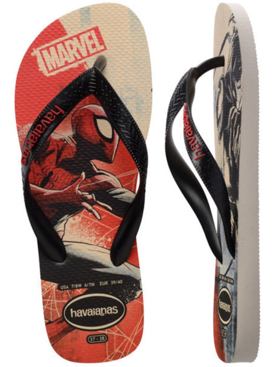 Top Marvel Classics Herren Flip-Flops Beigen