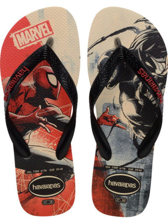 Top Marvel Classics Herren Flip-Flops Beigen