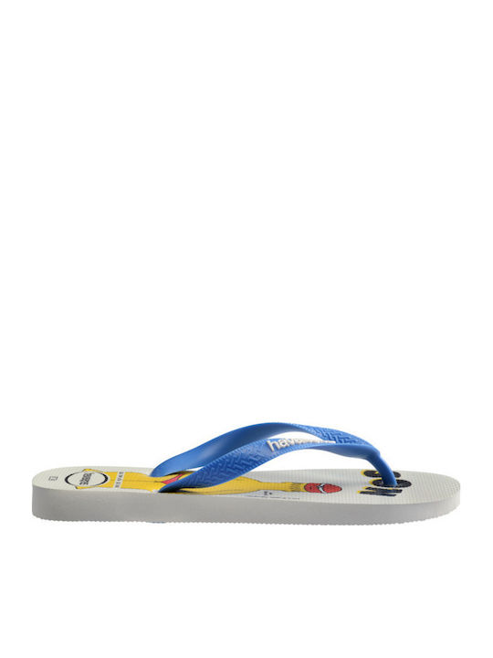 Simpsons Herren Flip-Flops Weiße