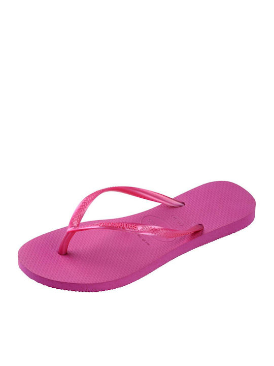 Slim Flip Flops in Fuchsia Colour