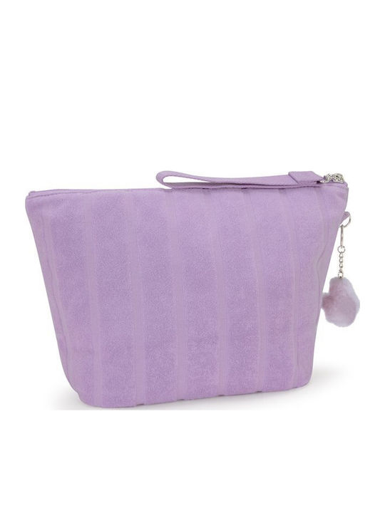 Kipling Τσαντάκι Χειρός Naomi Pouch Lilacky Towel Kipling Τσαντάκι Χειρός Naomi Pouch Lilacky Towel