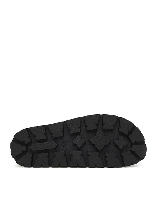 Flatforms Damen Sandalen Schwarz