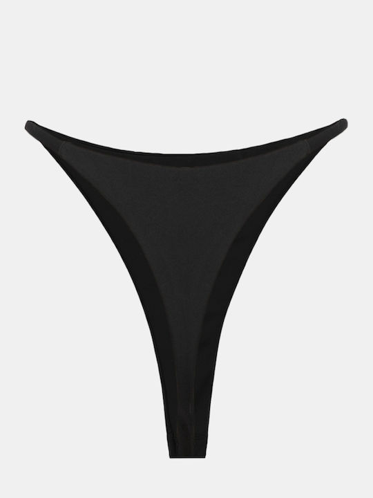 Bikini String Μαύρο