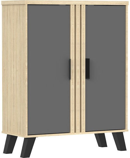 Ξύλινη Παπουτσοθήκη Shoby 70.5x30x91cm