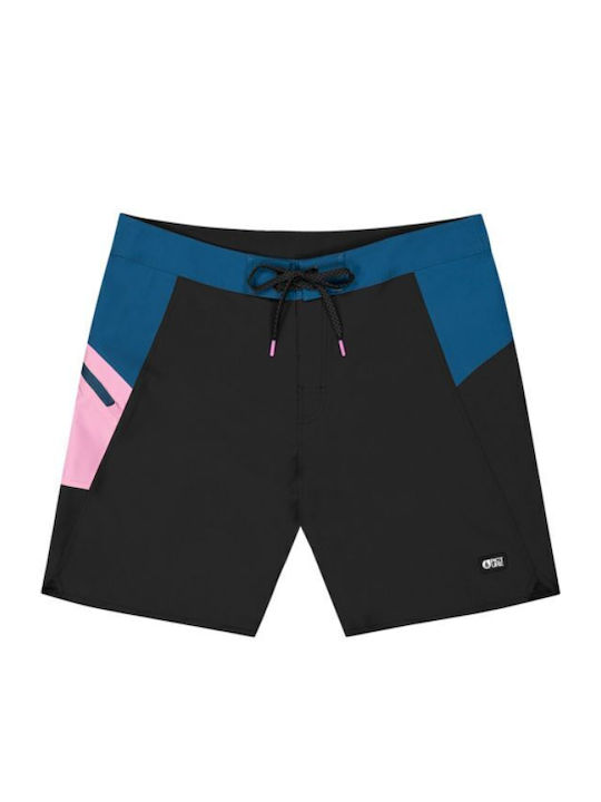 Men's Swimwear Bermuda Black-Blue-Pink With Patterns