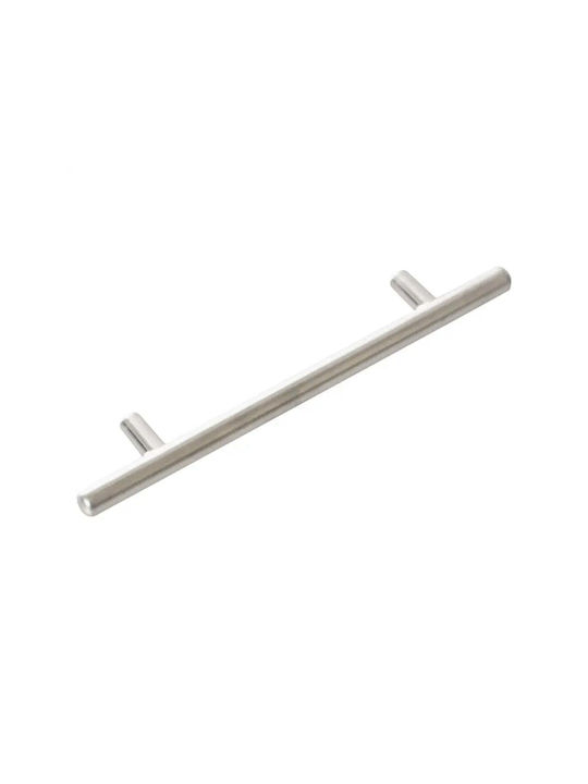 X-IT Furniture Handle Made of Metallic in Silver Colour with Hole Centers 96mm
