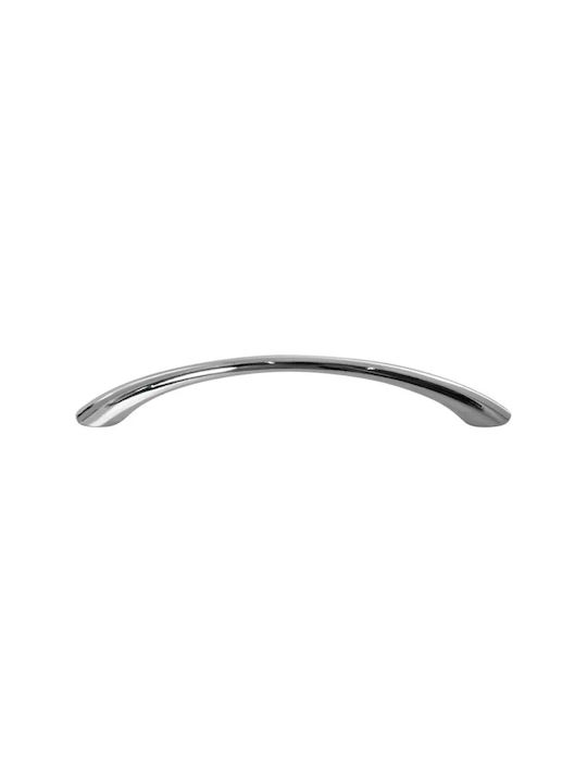 X-IT Λαβή Επίπλου από Μέταλλο Chrome με Απόσταση Κέντρων 96mm