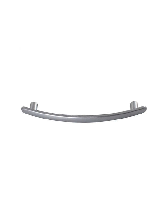X-IT Λαβή Επίπλου από Μέταλλο Chrome Matte με Απόσταση Κέντρων 96mm