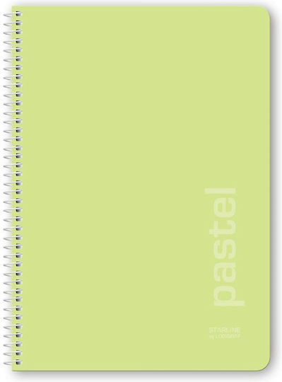 Logigraf Spiral Ruled Notebooks B5 120 Paper Sheets 4 Subjects 6 Pieces (Miscellaneous Designs)
