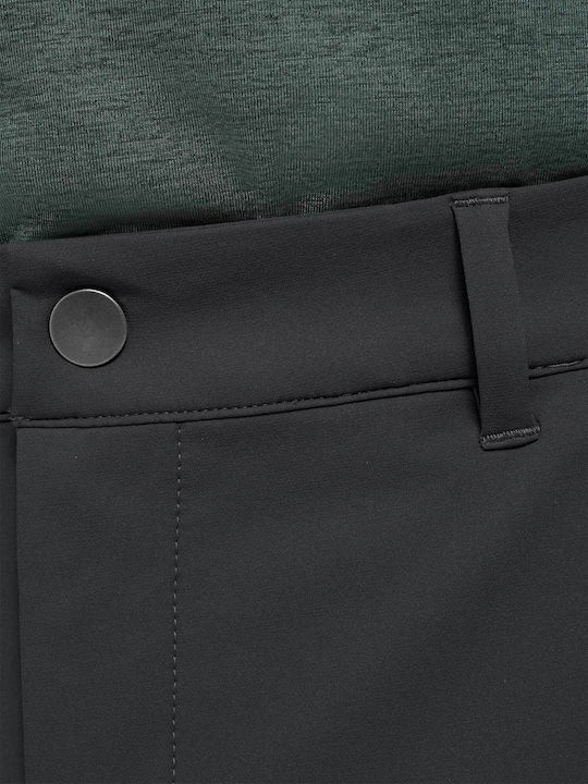 Jack Wolfskin Men's Long Hiking Trousers Black