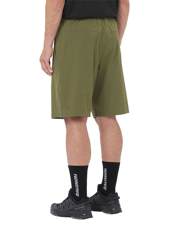 Salomon Wayfarer Wayfarer Men's Short Hiking Pant Khaki