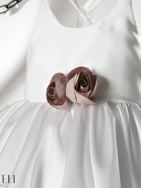 Vinteli Weißes Taufkleid