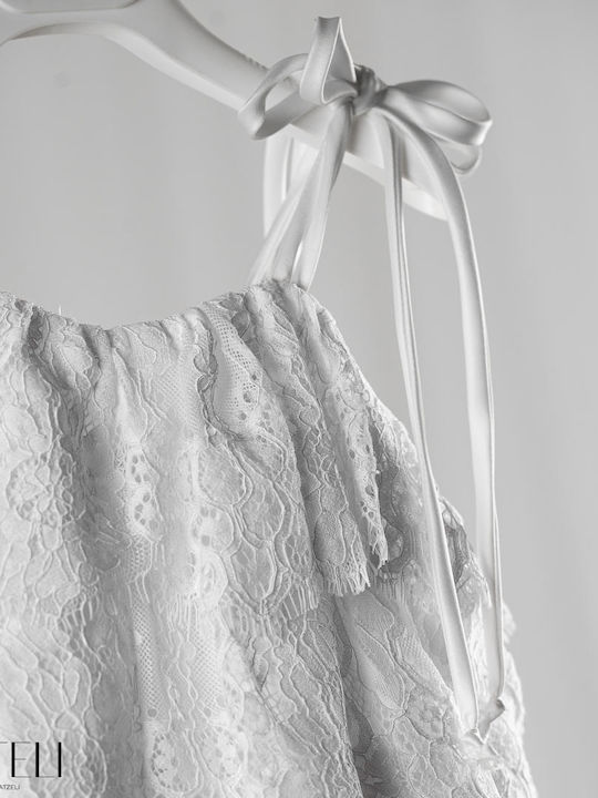 Vinteli Rochie Albă De Botez