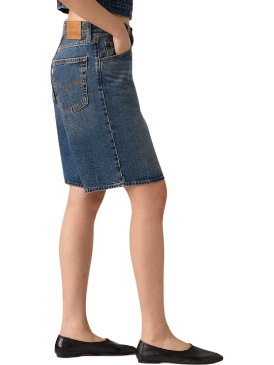 Women's Jean Bermuda Blue