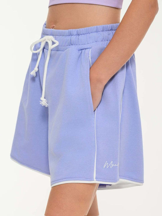 Pantaloni Scurți Sportivi Violet Pentru Femei