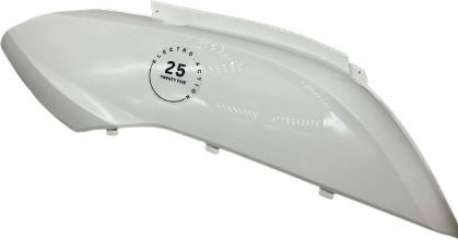 Right Side Plastic Electric Scooter Electro Action 25 White