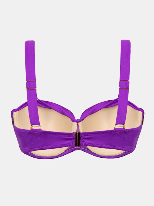Strapless Bikini Top D Cup Dahlia BP2081-806