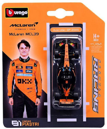 Bburago Αυτοκινητάκι 1:64 Formula 1