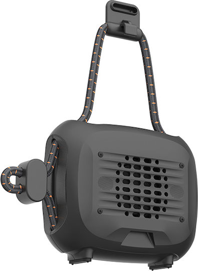 Tazata Goclip IX Αδιάβροχο Ηχείο Bluetooth 8W με Διάρκεια Μπαταρίας έως 3.5 ώρες Μαύρο
