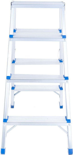 Geko Scară din Aluminiu cu 2x4 Trepte