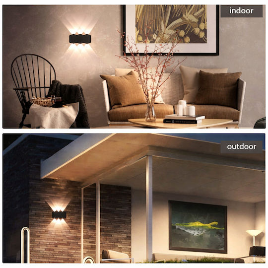Alista Home Wall-Mounted Linear LED Lighting 12W with Warm White Light