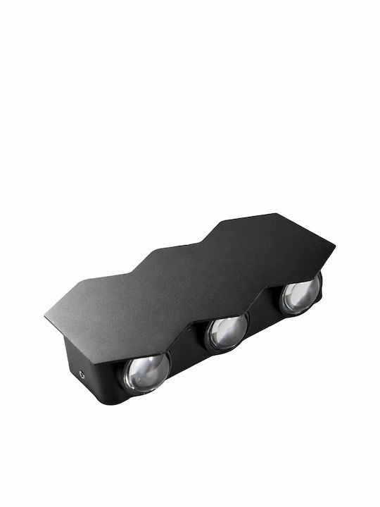 Alista Home Iluminat Exterior Montat Pe Perete Liniar Led 12W Cu Lumină Alb Cald