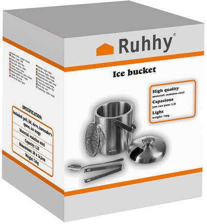 Ruhhy Ice Bucket with Diameter 14.5cm
