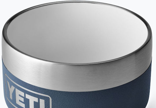 Yeti Rambler Becher Thermosflasche Rostfreier Stahl BPA-frei 118ml Schwarz