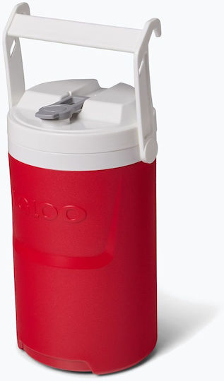 Igloo Gallon Μπουκάλι Θερμός Πλαστικό 3.8lt Red Star με Λαβή