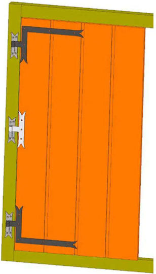 Left Hinge Amig Mod.4000