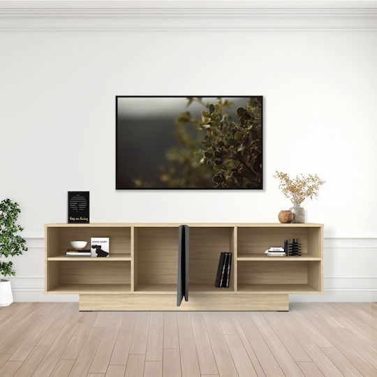 Stevie Επιδαπέδιο Ανθρακί 160x40x50εκ. Stevie Επιδαπέδιο Ανθρακί 160x40x50εκ.