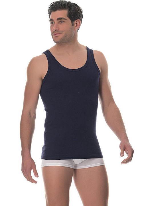Herrenunterhemd Blau PRO-201-B