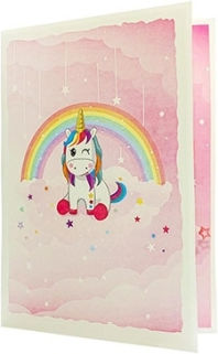 Kiriori Card De Salutare Pop 3d Unicorn