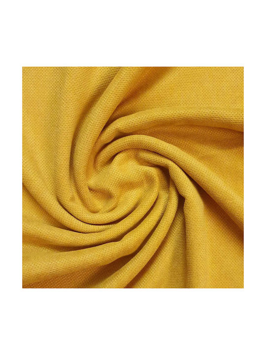 Vorhang mit Bleistiftfalten Senf 150x270cm