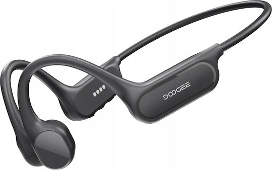 Doogee BoneAir Swim Bone Conduction / Open Ear Bluetooth Handsfree Headphones with Sweat Resistance Black