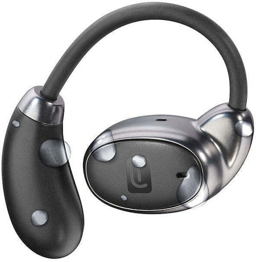 Cellular Line Open Ear Bluetooth Handsfree Headphones with Sweat Resistance and Charging Case