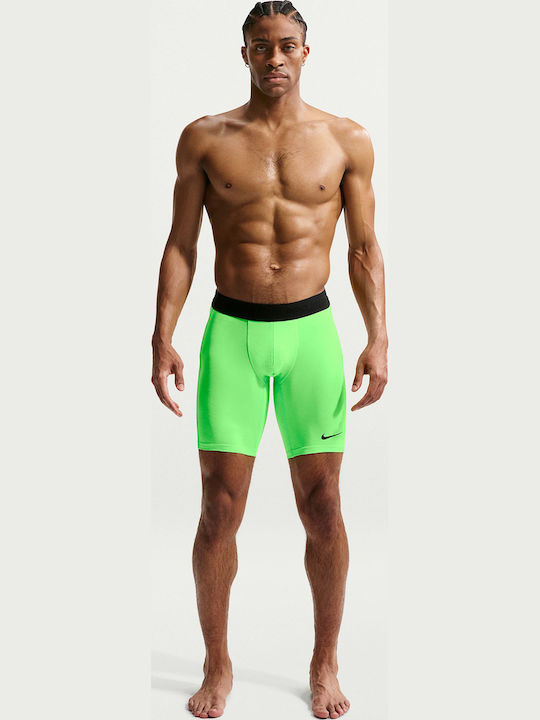 Nike Mens Sports Leggings Short Green
