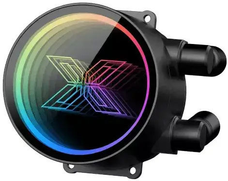 Xigmatek Fenix II 240 Water Cooling System AIO CPU With 2 Fans 120mm And ARGB Lighting