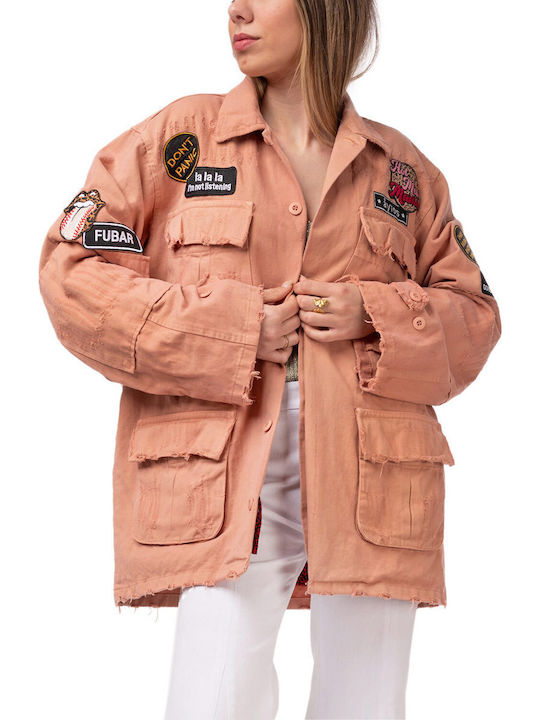 Long Women's Jacket for Winter Poudra Maggani Poudra