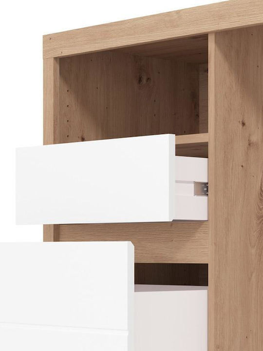 Fylliana Holz Büro Weiß 127x51x77cm
